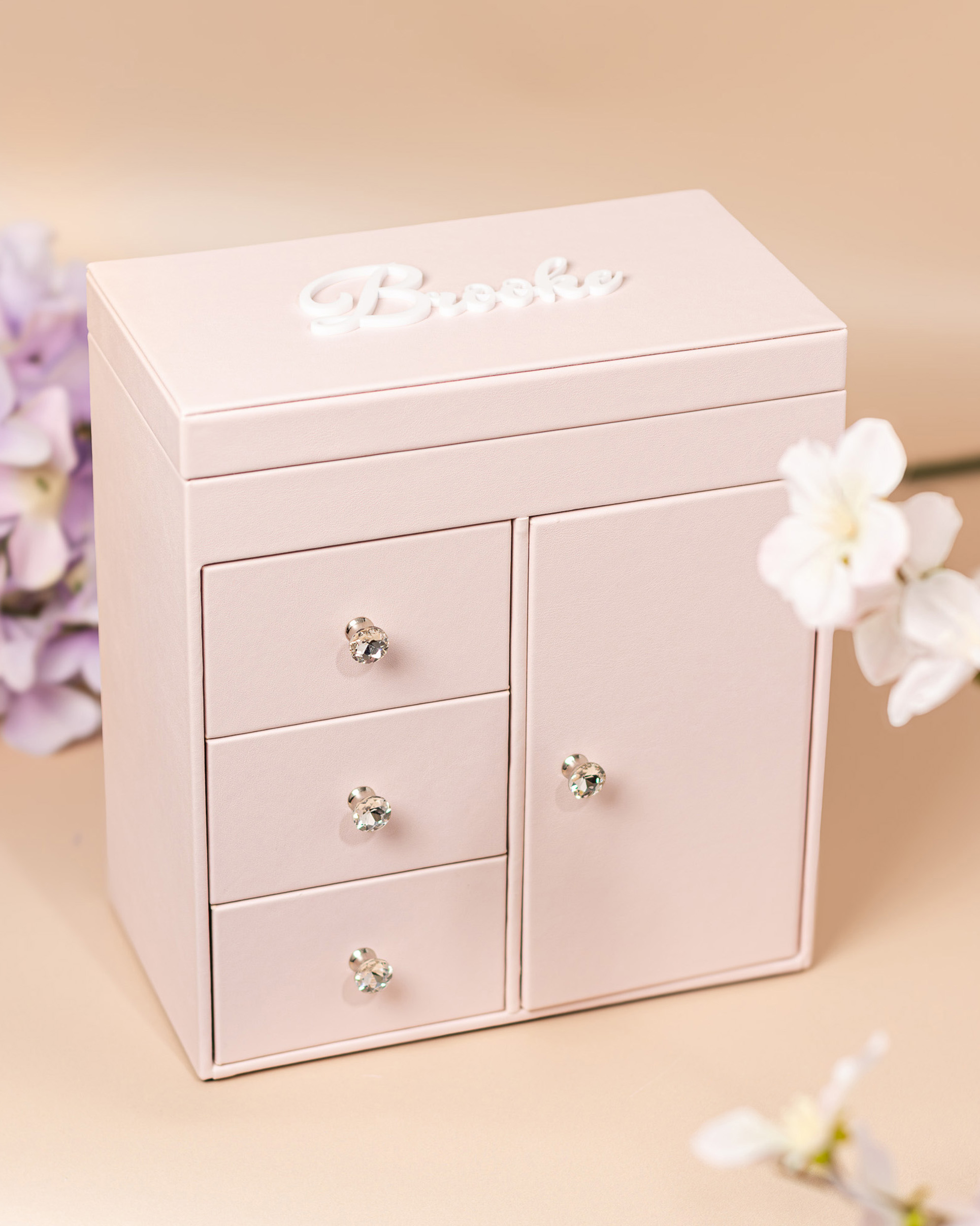 Personalized ballerina jewelry box for girls